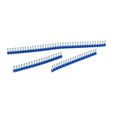Érvéghüvely Quadro-hoz 500db-os szalag szigetelt normál 2.5mm2 8mm kék JOKARI