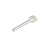 Érvéghüvely szigetelt iker 2x 0.75mm2 24mm fehér H0,75/24 ZH W Weidmüller