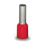 Érvéghüvely szigetelt normál 1.5mm2 18mm piros H 1,5/24 RD CONTA-CLIP