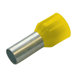 Érvéghüvely szigetelt normál 1mm2 8mm sárga Haupa