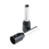 Érvéghüvely szigetelt normál 6mm2 26mm fekete H6,0/26 SW Weidmüller