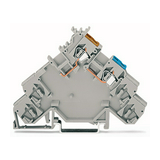 Érzékelő/beavatkozó sorkapocs 2-vez 20A 400V 1-szintes 0.25-1.5mm2/érvéghüvely WAGO
