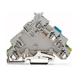 Érzékelő/beavatkozó sorkapocs 2-vez 20A 400V 1-szintes 0.25-1.5mm2/érvéghüvely WAGO