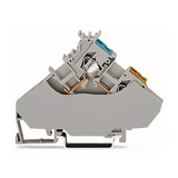 Érzékelő/beavatkozó sorkapocs 3-vez 20A 400V 1-szintes 0.25-1.5mm2/érvéghüvely WAGO
