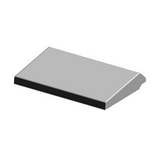Esővédő tető 609mm-sz 42mm-ma 250mm-mé porszórt acél szürke Spacial CRN/S3D Schneider