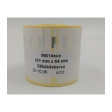 Etikett 220db/doboz 54mm x 101mm x üres fehér  öntapadó DYMO