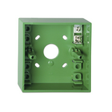 Fali doboz hátsó rész DM7xx kézi jelzésadóhoz  IP24D zöld 88x88x32mm  UTCF