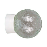 Fali lámpatest kristálybúrás egyenes falonkívüli 1x 60W 230V E27 IP20 Grace RÁBALUX