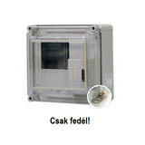 Fedél átlátszó 300mm-sz 300mm-ma műanyag PVT EON 3030 1Fm FED Csatári Plast