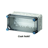 Fedél átlátszó 300mmx 150mmx műanyag Mi 70100 FED Hensel