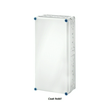 Fedél csavarral tömítéssel teli 300mm x 600mm x műanyag Mi 0401 FED Hensel
