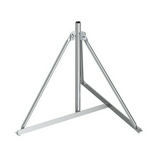 Felfogóoszlop állvány d42mm 5,5m felfogórúdhoz 1350x1350mm állvány nemesacél V2A IS J.PRÖPSTER