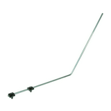 Felfogórúd hajlítva 2 db korckapoccsal 1000mm-hossz kezeletlen FSPS 10 1000 W55 FK AL DEHN