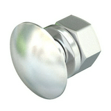 Félgömbfejű csavar alátéttel és anyával M 6x 20mm kezeletlen FRS 6x20 A2 OBO-BETTERMANN