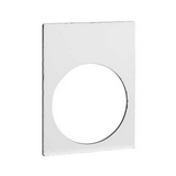 Felirati címke üres üres-szimbólummal fehér négyszögletű 30mm-sz 40mm-ma Harmony XAC Schneider