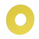 Felirati címke üres üres üres-szimbólummal sárga kerek 60mm-külsőátmérő Harmony XAC Schneider