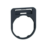 Felirati tábla tartó d22 kerek 40mm x 50mm x fekete Harmony XB5 Schneider