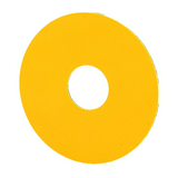 Felirati tábla vészgombhoz üres üres-szimbólummal sárga kerek-forma 90mm-sz 90mm-ma M22-XAK EATON