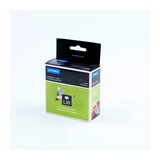 Feliratozó címke-szalag papír 1x500db 19x51mm fehér/ fekete-betű LW 11355 DYMO