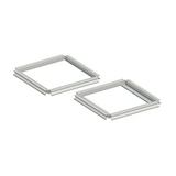 Felső+alsó keret 1000mmx 1800mmx 400mm fém szürke 7035-RAL Spacial SF Schneider