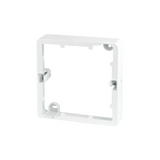 Ráépítőkeret 12W négyszög mélysugárzóhoz fehér alumínium 145mm 145mm x 42mm x LED line