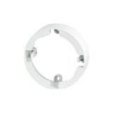 Ráépítőkeret 9W kerek mélysugárzóhoz fehér alumínium 120mm-átmérő 42mm x LED line