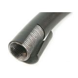 Fém gégecső nagy szilárdságú 25m 50mm/ 45.3mm-átmérő acél PVC-köpennyel fekete KFR 50 Dietzel