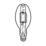 Fémhalogén lámpa ellipszoid 400W E40 40000lm 3700K 70-79(2A)-CRI HIPE400W/C/V/UVS/PS/4K VENTURE