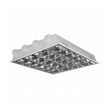 Fénycsöves lámpatest álmennyezeti parabolatükrös EVG süllyesztett 2x 18W 220-240V G13 IP20 MODUS