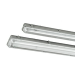 Porpáramentes lámpatest EVG falonkívüli 2x 49W 220-240V G5 IP65 Mariner5 GE Lighting