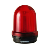 Fényjelző folyamatos 137mm 230V AC/DC BA15d piros IP65 falonkívüli BM WERMA