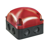 Fényjelző folyamatos 85x85x72mm 24V DC LED piros IP67 falonkívüli BWM WERMA