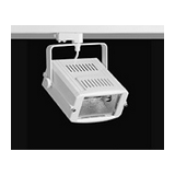 Fényterelő rács sínes fényvetőhöz szimmetrikus direkt fénykilépés matt fehér Power LIVAL