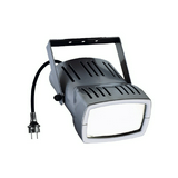 Fényvető halogén beltéri 1x 300W 230V AC R7s fehér-ház alumínium Alaska LANZINI