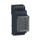Feszültségfigyelő relé 1F+N növekedés/csökkenés  5A/250V 0.05-0.5V AC/DC 2v Zelio RM35 Schneider