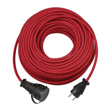Flexo csapófedeles H05RR-F 3x 1.5mm2 50m SCHUKO-dugó egyenes- SCHUKO-lengő anya BREMAXX LECTRA