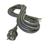 Flexo H07RN-F (GT) 2x 1.5mm2 3m EURO dugó EURO lengő anya 10A 230V KÁBELgyártó
