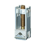 Fogadókapocs 1P 400A 5-10mm-va 12mm-sz lapos sín-hez 240mm2-vezetőhöz(max.) KS 240/12 Hensel