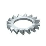 Fogazott alátét M5 csavarhoz 5.3mm-belső átmérő acél 5M csavarhoz DIN 6798 A M5 G OBO-BETTERMANN