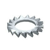 Fogazott alátét M6 csavarhoz V2A 6.4mm-belső átmérő nemesacél DIN 6798 M6 VA OBO-BETTERMANN