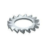 Fogazott alátét M8 csavarhoz 8.4mm-belső átmérő acél 8M csavarhoz DIN 6798 A M8 G OBO-BETTERMANN