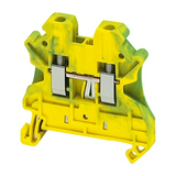 Földelő sorkapocs TS35 1-szintes 0.14-4mm2 zöld-sárga csavaros csavaros Linergy TR Schneider