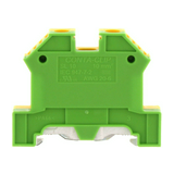 Földelő sorkapocs TS35 1-szintes 0,2-10mm2 zöld-sárga csavaros csavaros SL 10/35 GNYE CONTA-CLIP