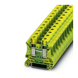 Földelő sorkapocs TS35 1-szintes 0.5-10mm2 zöld-sárga csavaros csavaros UT 10-PE PHOENIX CONTACT