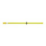 Földelőrúd keresztcsapos orsós beltéri és kültéri szerelés 1500mm-hossz ES SQ 1500 DEHN