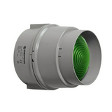 Forgalomirányító lámpa fényforrás nélkül zöld 1-lámpás E27 230V AC/DC BWM 12-230VAC/DC GN WERMA