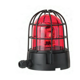 Forgótükrös fényjelző 153mm halogén G6,35 24V AC/DC 20W falonkívüli izzó folytonos villogó WERMA