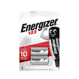 Fotó elem CR123 3V lítium CR123 A Energizer