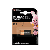 Fotó elem CR123 3V lítium CR123 A gombelem DURACELL