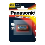 Fotó elem CR123 3V lítium CR123 A Panasonic